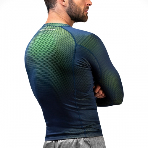 Рашгард Hayabusa Fusion Rashguard - Blue Green оригинал