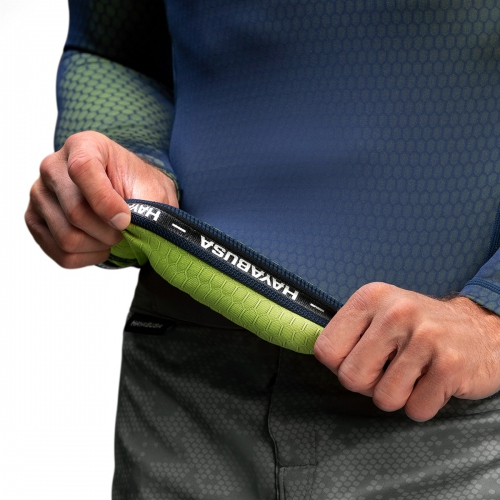 Рашгард Hayabusa Fusion Rashguard - Blue Green размер