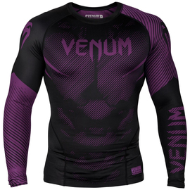 Рашгард Venum NoGi 2.0 Rashguard Long Sleeves Black Purple