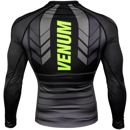 Рашгард Venum Technical 2.0 Rashguards Long Black Yellow купити