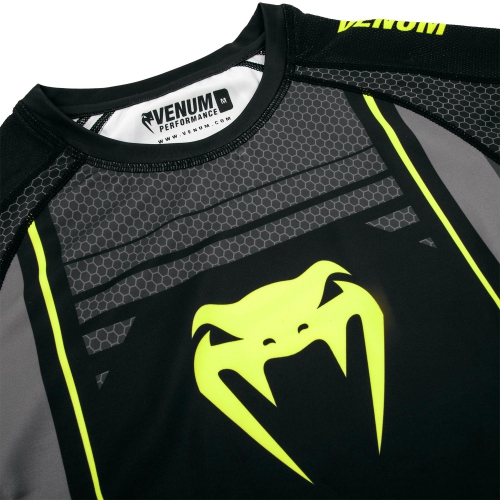 Рашгард Venum Technical 2.0 Rashguards Long Black Yellow розмір