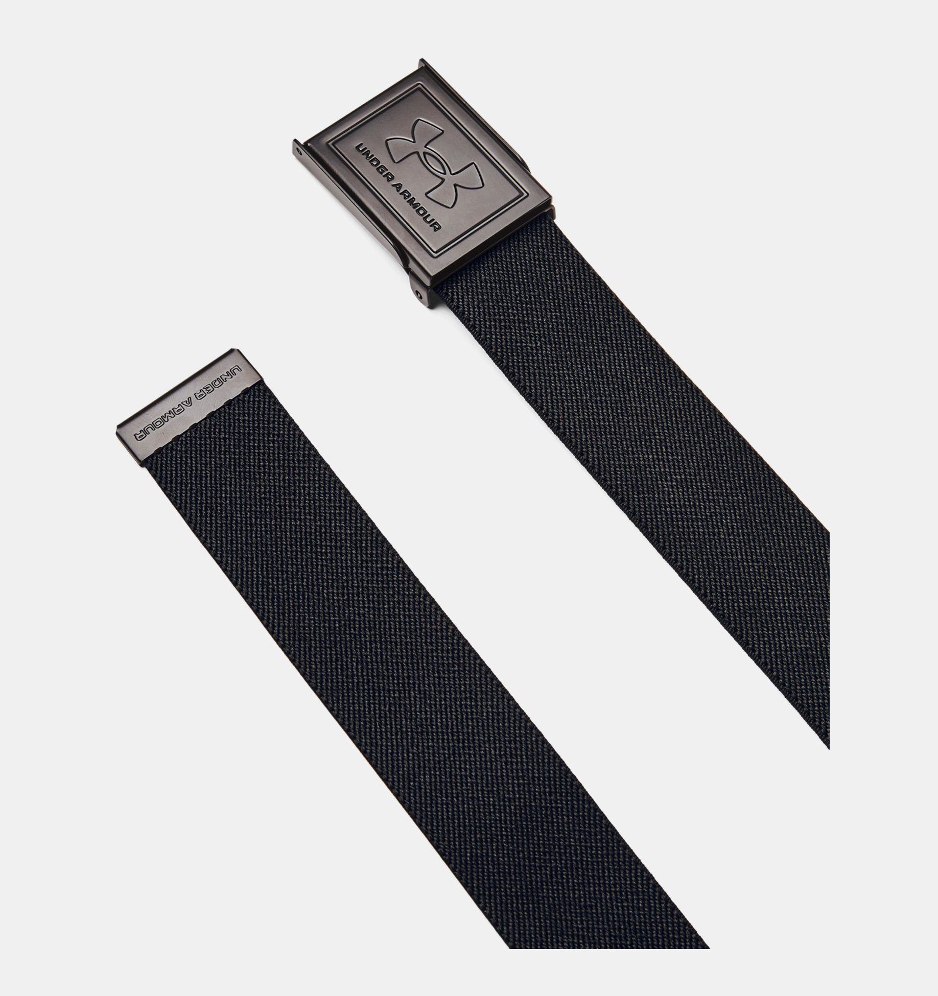 Ремінь двосторонній Under Armour Drive Stretch Webbing Black Castlerock