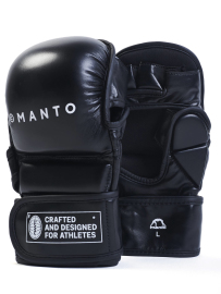 Рукавиці для MMA MANTO Training Gloves Impact Sparring Black