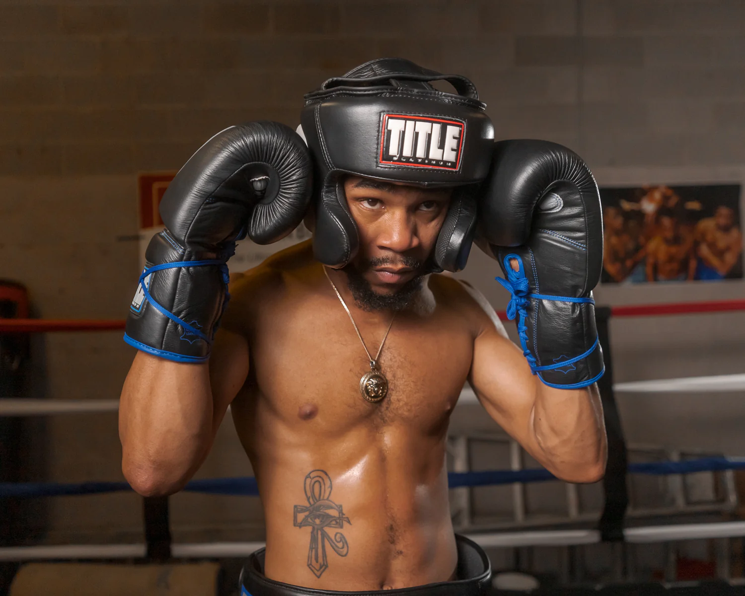 Боксерський шолом TITLE Platinum Premier Training Headgear 2.0 Black купити