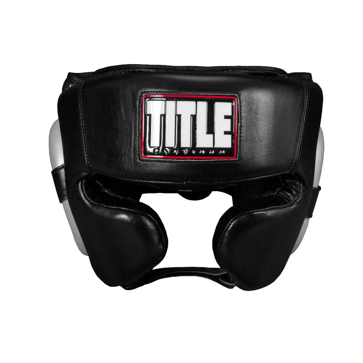 Боксерський шолом TITLE Platinum Premier Training Headgear 2.0 Black ціна