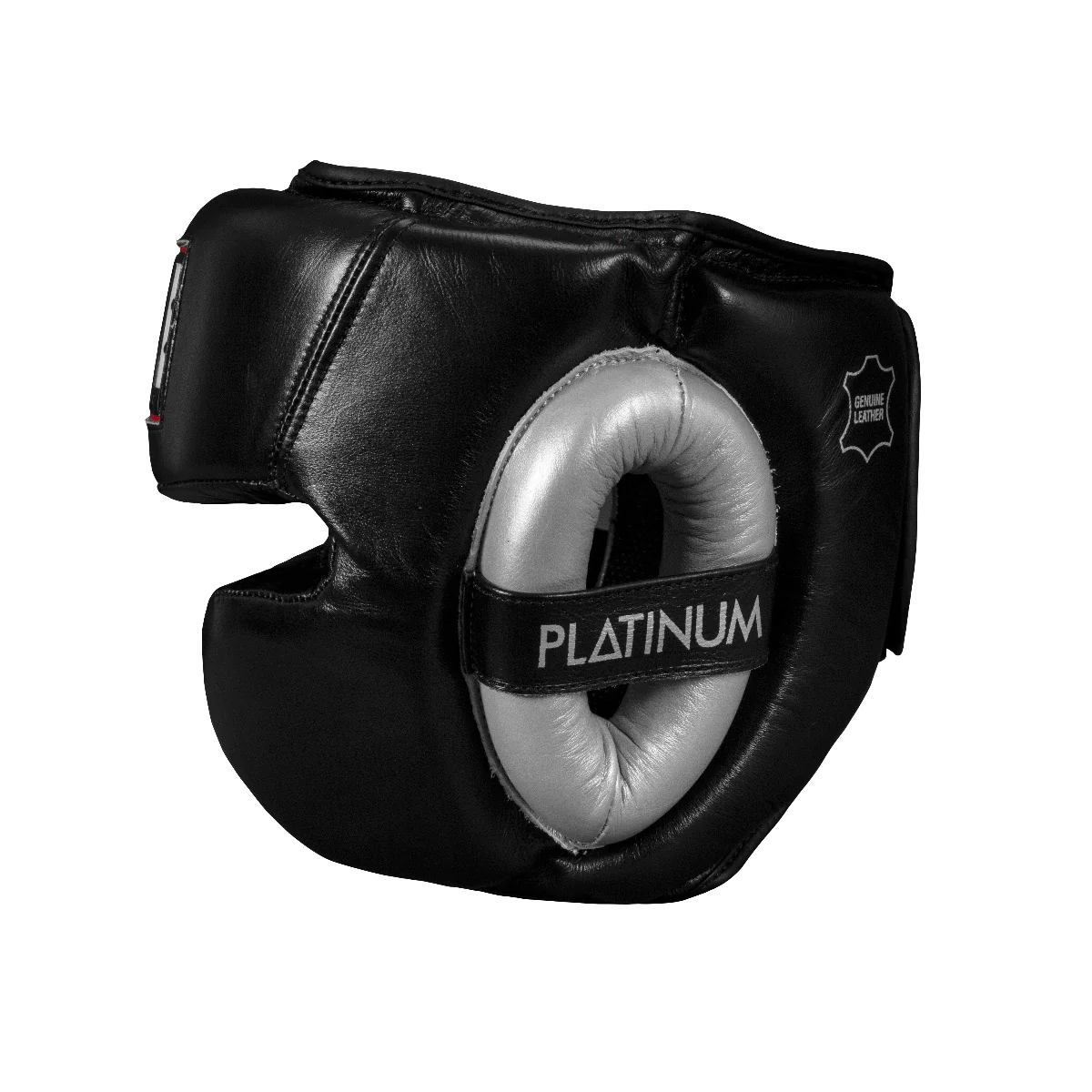 Боксерський шолом TITLE Platinum Premier Training Headgear 2.0 Black фото