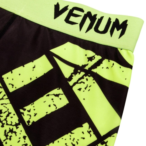 Sports shorts for women Venum Power Shorts Black Yellow original