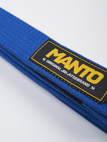 Пояс для кимоно MANTO Original BJJ Belt Blue купить