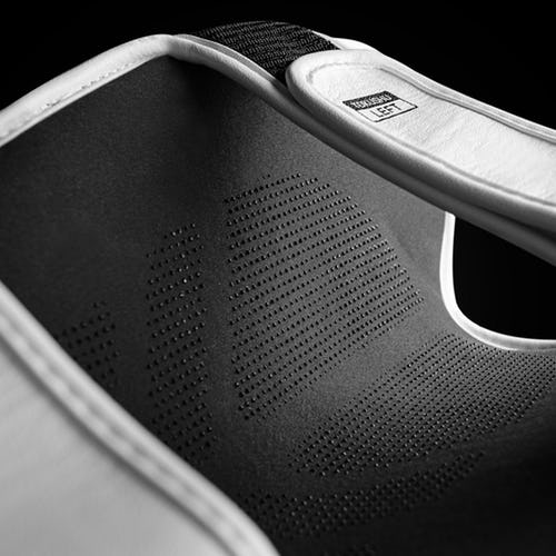 Hayabusa T3 Striking Shin Guards White Black photo