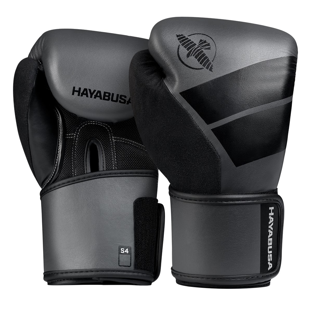 Боксерские перчатки для детей Hayabusa S4 Youth Boxing Gloves Charcoal