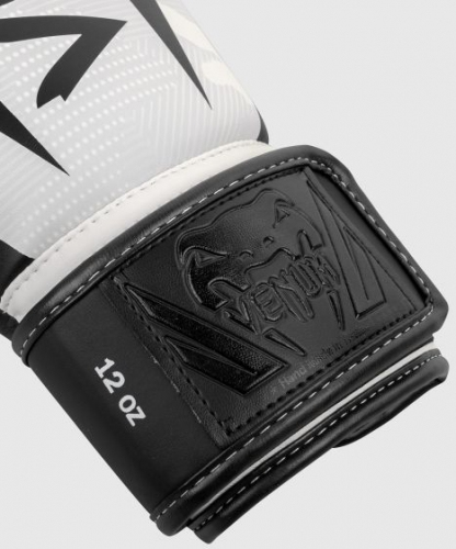 Venum Elite White Camo boxing gloves photo