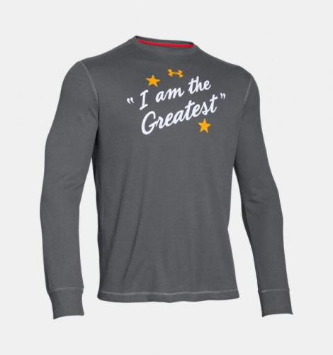 Лонгслів Under Armour Muhammad Ali Greatest Waffle Crew фото