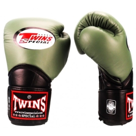 Боксерські рукавиці Twins Boxing Gloves BGVL11 Olive Black, Фото № 2