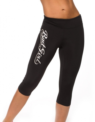 Женские спортивные капри Bad Girl Capri Tights Black купить