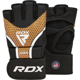 Рукавиці для MMA RDX Grappling Gloves Aura Plus T-17 Golden
