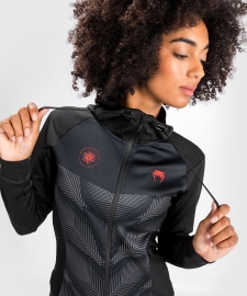 Жіноче худі Venum Phantom Hoodie For Women Black Red ціна