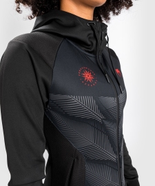 Жіноче худі Venum Phantom Hoodie For Women Black Red де купити