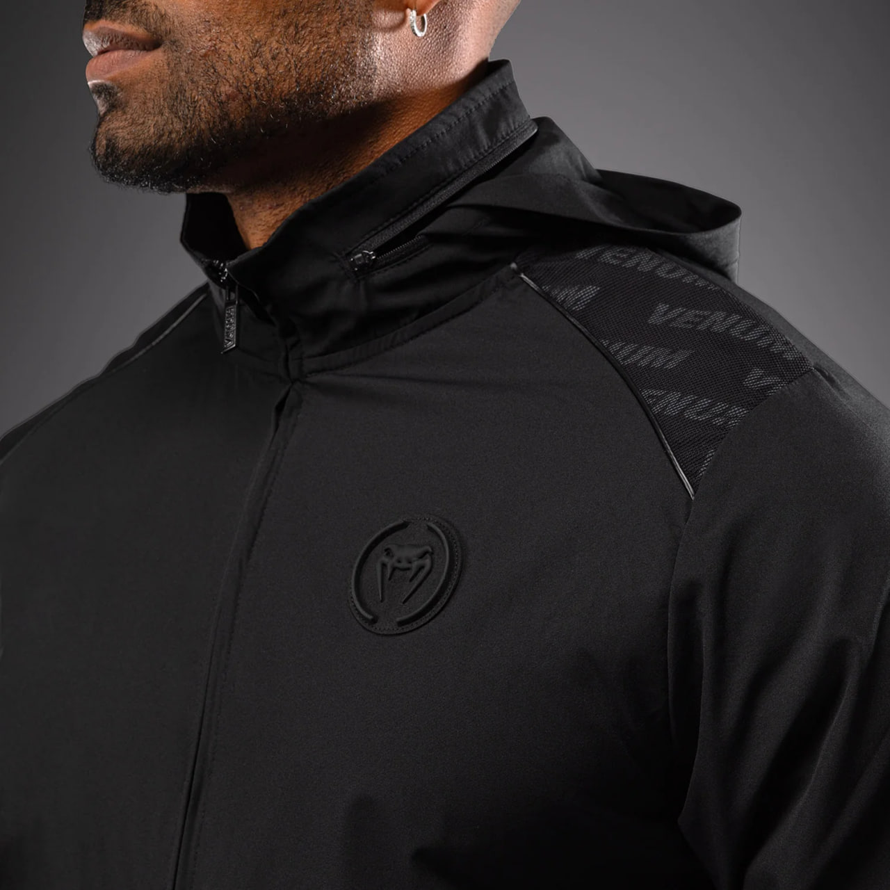 Спортивна куртка Venum Cargo Light Aero Track Jackets - Black розмір