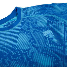 Компрессионная футболка Venum Fusion Compression T-shirt Blue Short  Sleeves, Фото № 7