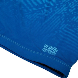 Компрессионная футболка Venum Fusion Compression T-shirt Blue Short  Sleeves, Фото № 11