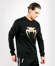 Толстовка Venum Classic Sweatshirts Black Gold, Фото № 2