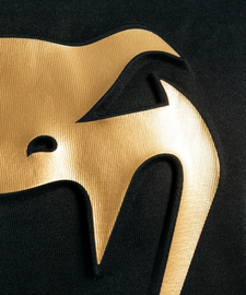 Толстовка Venum Classic Sweatshirts Black Gold, Фото № 5