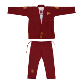 Жіноче кімоно Fairtex BJJ4 Gi Sida Burgundy, Фото № 8