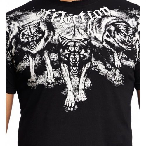 Футболка Affliction Wolves Tee фото
