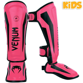 Защита голени для детей Venum Elite Standup Shinguards Pink