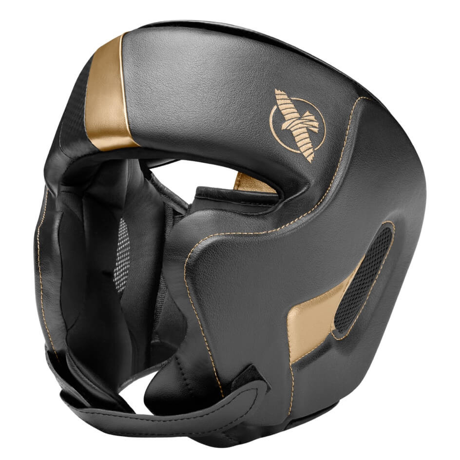Шлем Hayabusa T3 Chinless Headgear Black Gold