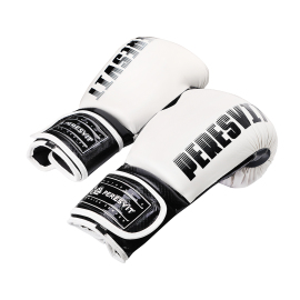 Боксерські рукавиці Peresvit Core Boxing Gloves White Black & Grey, Фото № 5