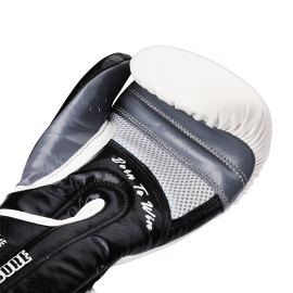 Боксерські рукавиці Peresvit Core Boxing Gloves White Black & Grey, Фото № 4