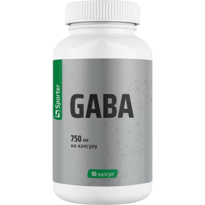 Пищевая добавка Sporter Gaba 750- 90 капс