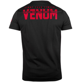Футболка Venum Signature T-shirt Short Sleeves Black Red, Фото № 6