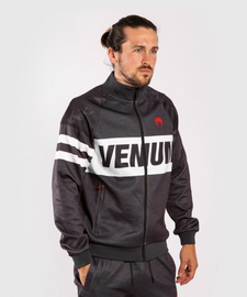 Спортивна кофта Venum Bandit Track Jackets Black Grey, Фото № 4