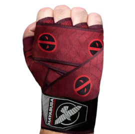 Бинты боксерские Hayabusa Marvel Hero Elite Handwraps Deadpool, Фото № 3