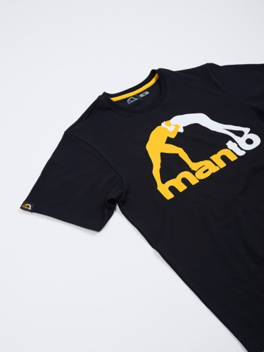 Футболка MANTO Logo T-shirt Black купити