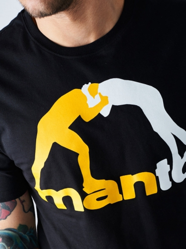 Футболка MANTO Logo T-shirt Black фото