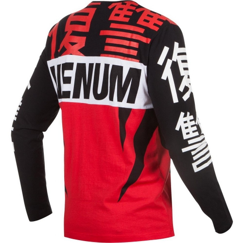 Лонгслів Venum Revenge T-Shirt Red Black ціна