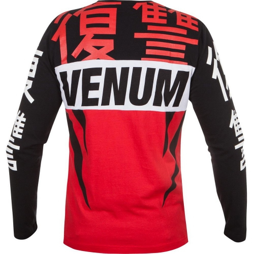 Лонгслів Venum Revenge T-Shirt Red Black купити