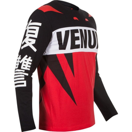 Лонгслив Venum Revenge T-Shirt Red Black, Фото № 4