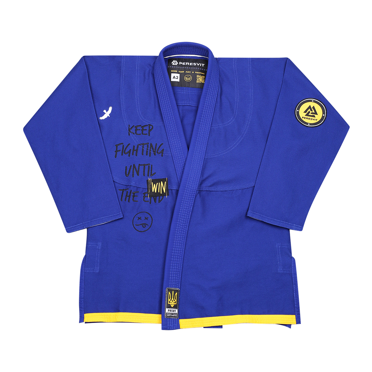 Kimono Peresvit Keep Fighting Gi for Adults Royal Blue cost