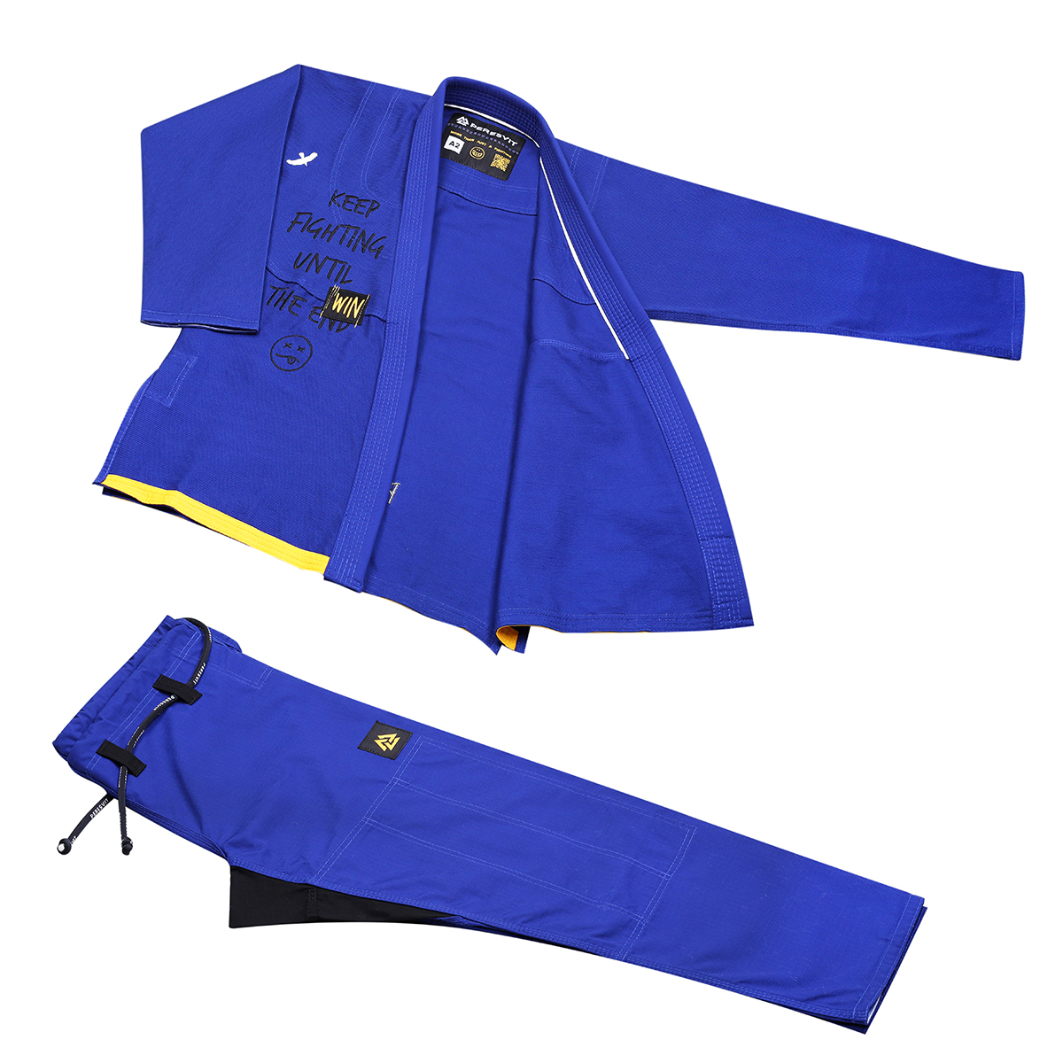 Кімоно Peresvit Keep Fighting Gi for Adults Royal Blue в Україні