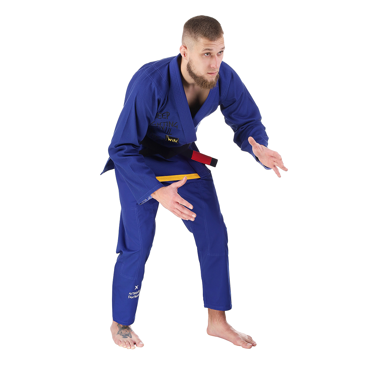 Кімоно Peresvit Keep Fighting Gi for Adults Royal Blue ціна