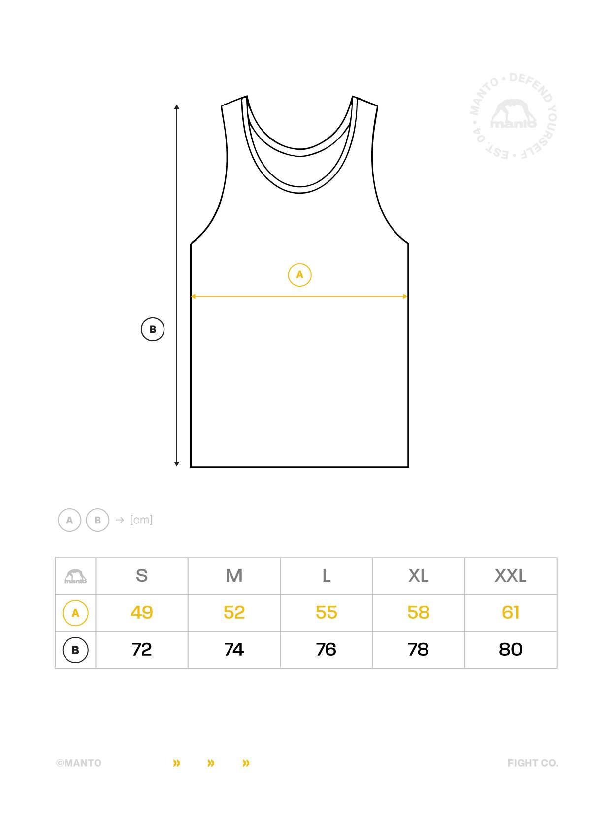 MANTO Tank Top Defend 23 Black photo