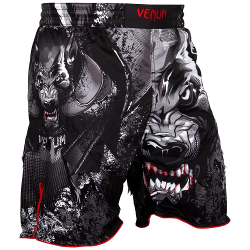 Шорты для MMA Venum Werewolf Fightshorts Black цена