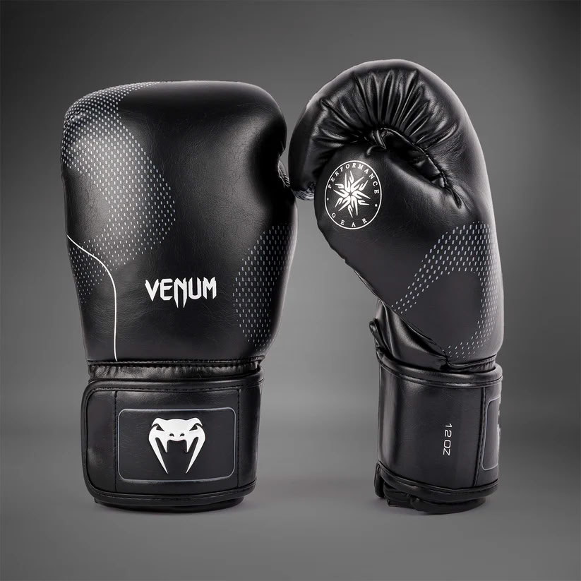 Боксерські рукавиці Venum Nexus Boxing Gloves Black Silver купити