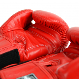 Боксерские перчатки Twins Velcro BGVL3 Red, Фото № 3