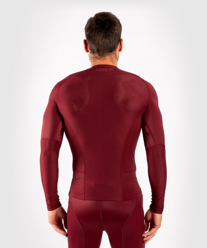 Venum G-Fit Rashguard Long Sleeves Burgundy buy