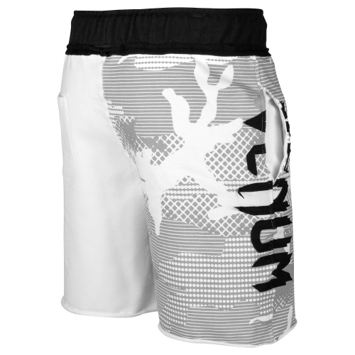 Шорты Venum Assault Cotton Shorts White Black цена